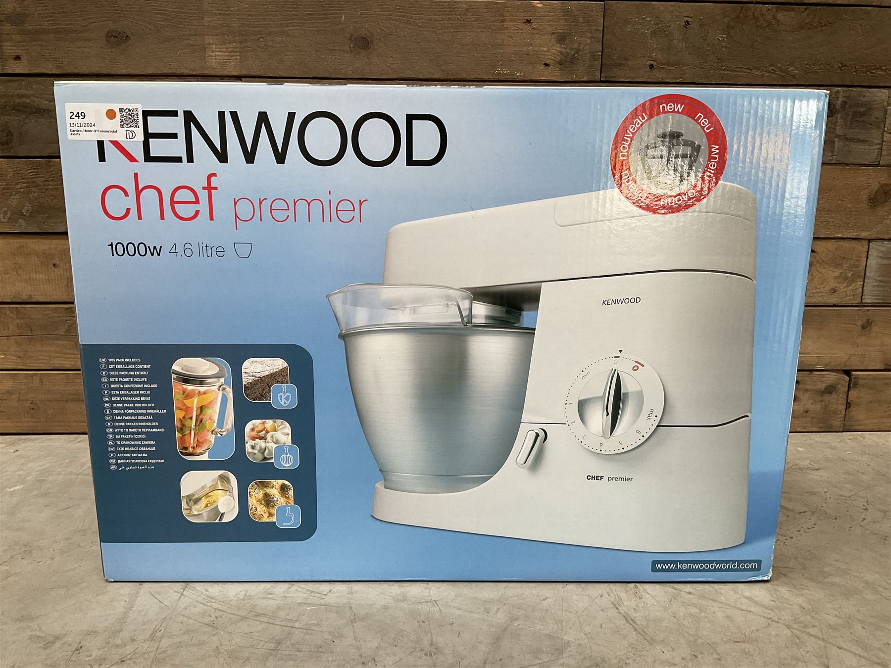 Kenwood Chef Premier 1000w food mixer