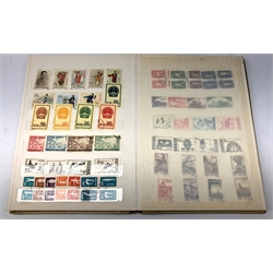  Collection of mostly used Chinese stamps in one album   
