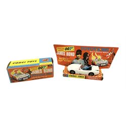 Corgi James Bond Toyota 2000GT from You Only Live Twice No.336, with inner display packaging and rocket launcher in boot with four missiles, leaflet in base, boxed