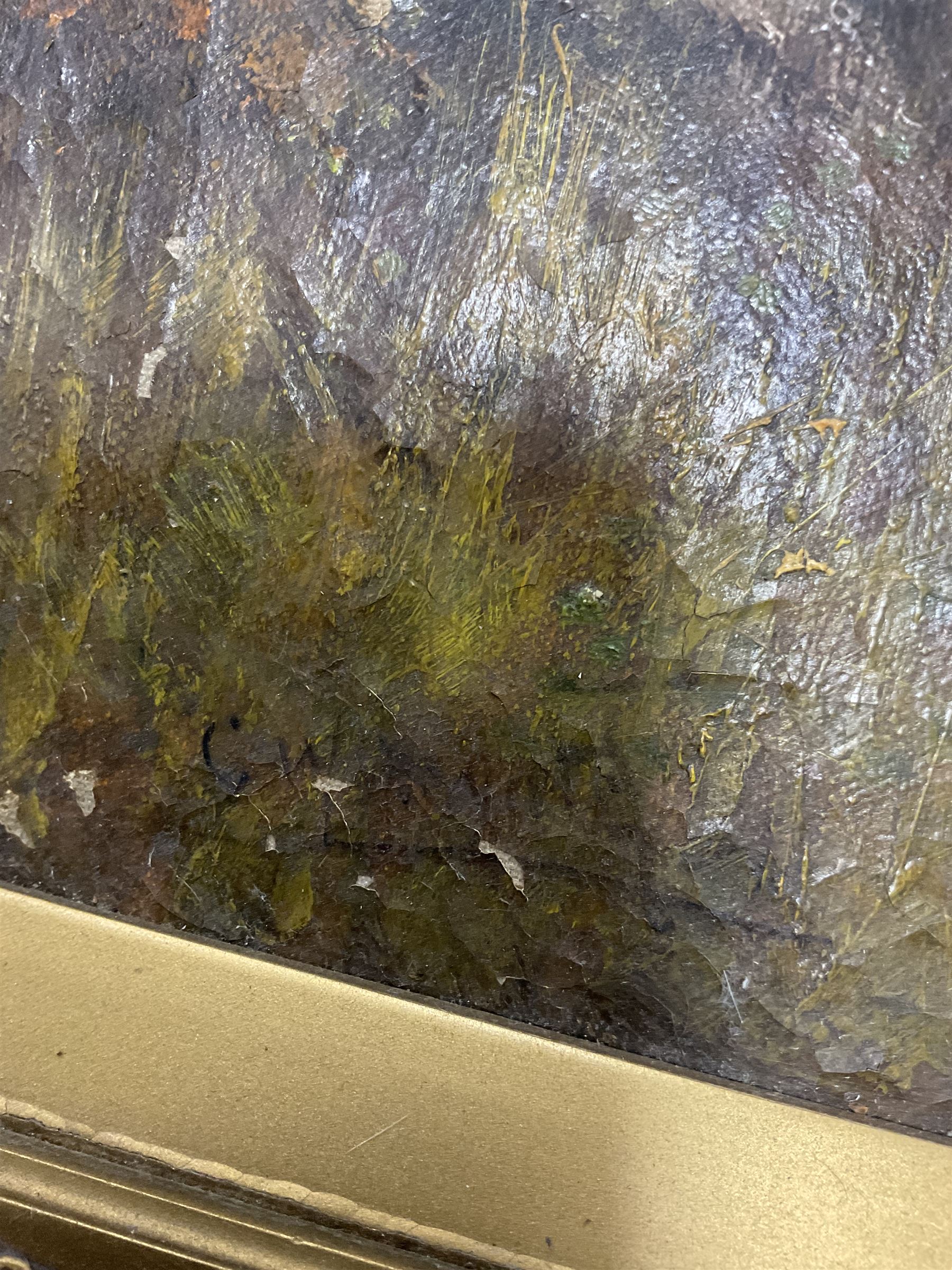 Three highland cattle oils on canvas, Trevor Mitchell landscape oil, landscape watercolour, still life watercolour, etc