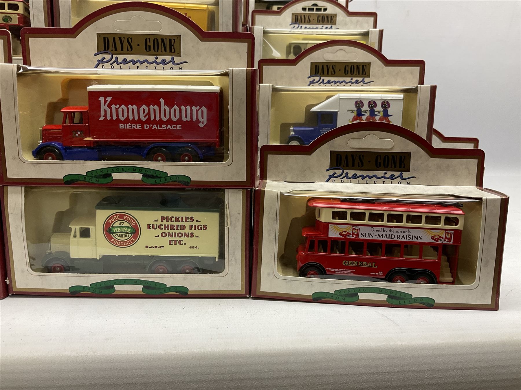 Fifty-two Days Gone Premier Collection die-cast models, all boxed (52)