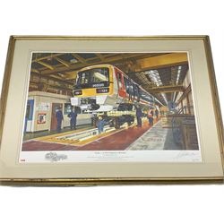 Wilfred Hardy (British 1938-2016): 'York - A Networker is Bogied', limited edition print signed and numbered 789/850, 47cm x 61cm