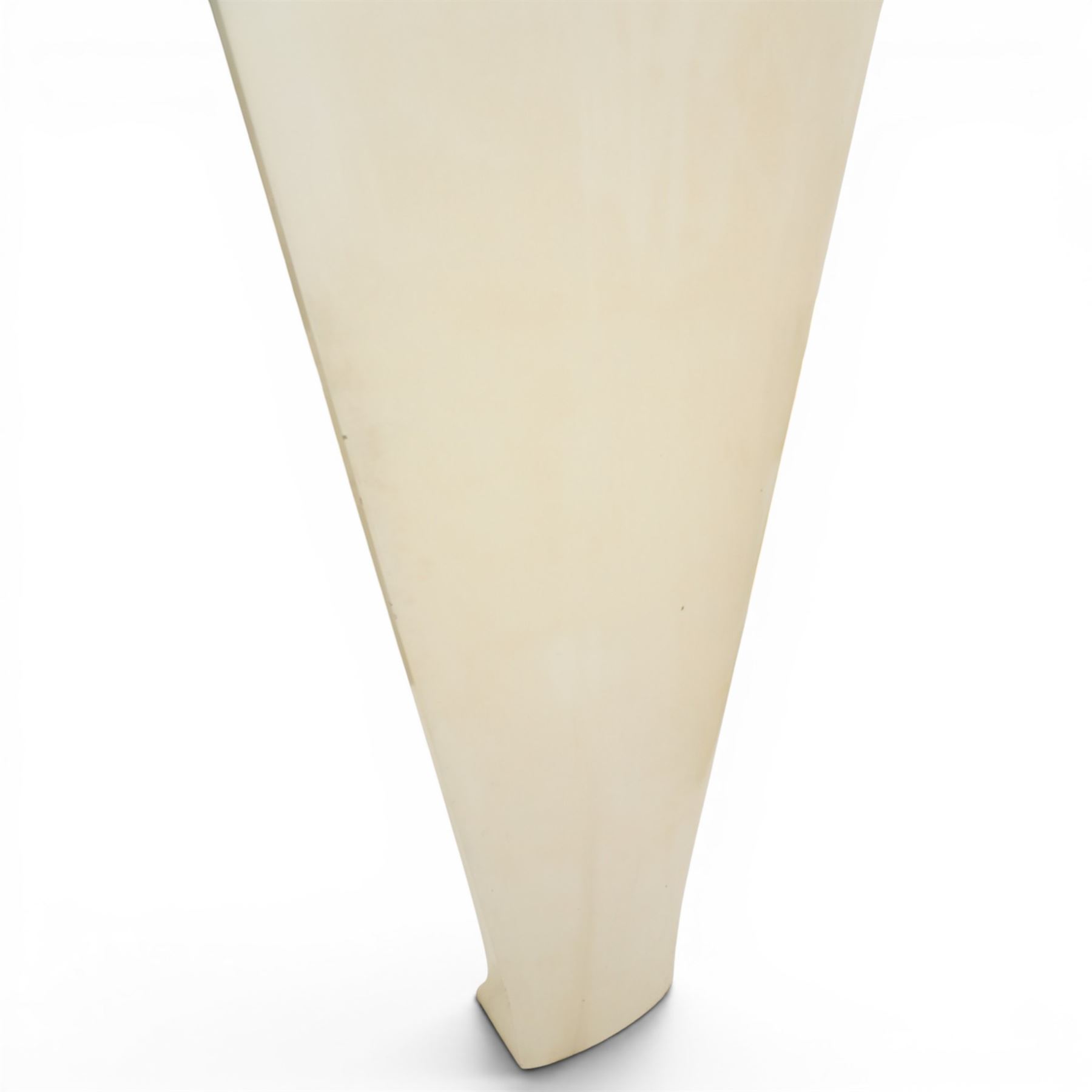 Robert Clatworthy RA (British 1928-2015): 'Standing Figure II', cast fibreglass resin sculpture in white finish, W104cm H190cm
Provenance: Illustrated on page 118 of the artist's catalogue raisonne; gifted directly by the artist to the vendor's partner