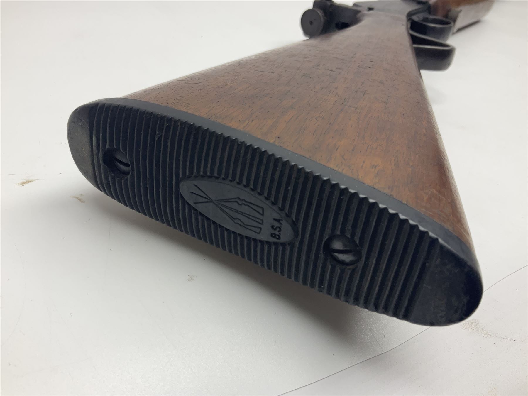 SECTION 1 FIRE-ARMS CERTIFICATE REQUIRED - BSA Martini action .22 long round target rifle, the 63.5cm(25