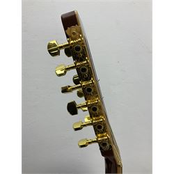 Vintage Daion twelve-string acoustic guitar L107.5cm; in hard carrying case