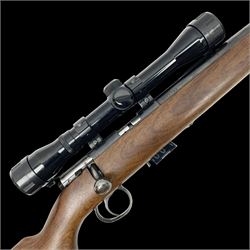  FIREARMS CERTIFICATE REQUIRED - BSA Supersport 5 bolt-action .22 LR rim-fire rifle with five-shot magazine, the 58.5cm (23