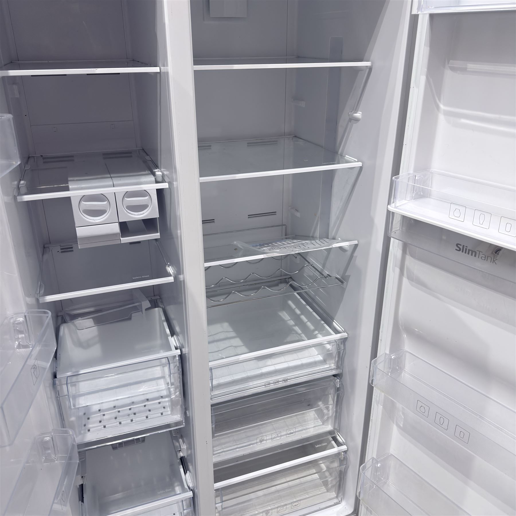 Beko American style side-by-side fridge freezer (ASD241S)