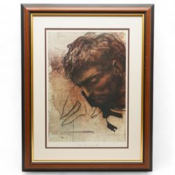 Pietro Annigoni OMRI (Italian 1910-1988): 'The Last Supper' and Preparatory Studies, set ten colour prints signed in the plate max 50cm x 35cm (10)