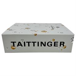 Bottle of Taittinger Brut Champagne, together with Apis Jadwiga Póltorak Mead, various contents and proof 