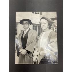 Five 1970s press photographs of Henry Moore and Barbara Hepworth