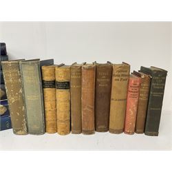 Collection of books including Hinnerd, Shirley; The Amateur's Kitchen Garden, Wright, Walter. P; Handy Perennials and Herbaceous Boards, and Garden Trees and Shrubs, Prescott, William H; The Conquest of Mexico etc 