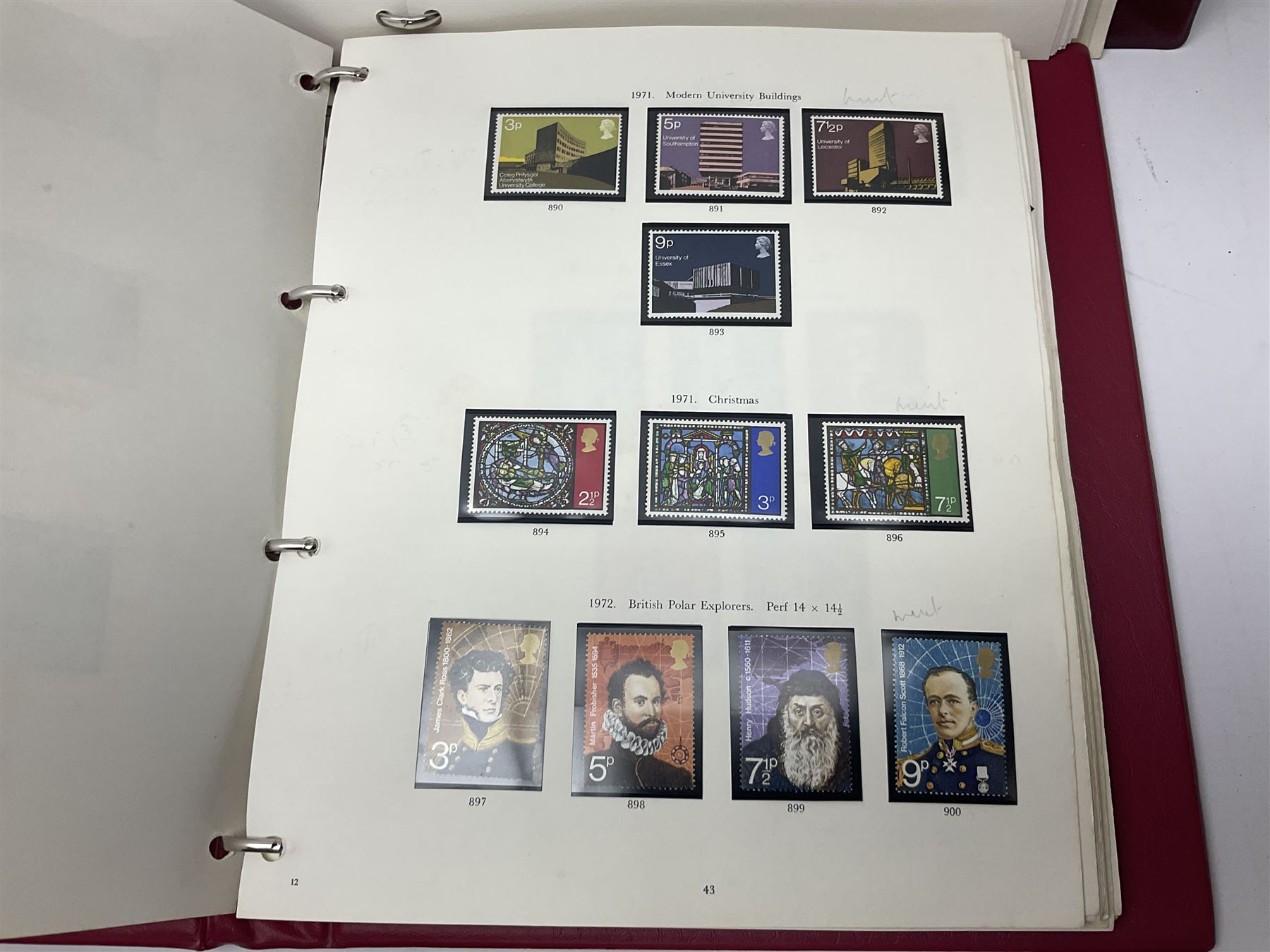 Great British stamps including Queen Elizabeth II mostly commemorative mint decimal issues with 1st class, miniature sheets etc, pre-decimal issues and other QEII stamps with mint and used, housed in four ring binder folders and loose