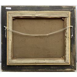 Philip Naviasky (Northern British 1894-1983): Continental Fishing Village, oil on canvas signed 50cm x 60cm