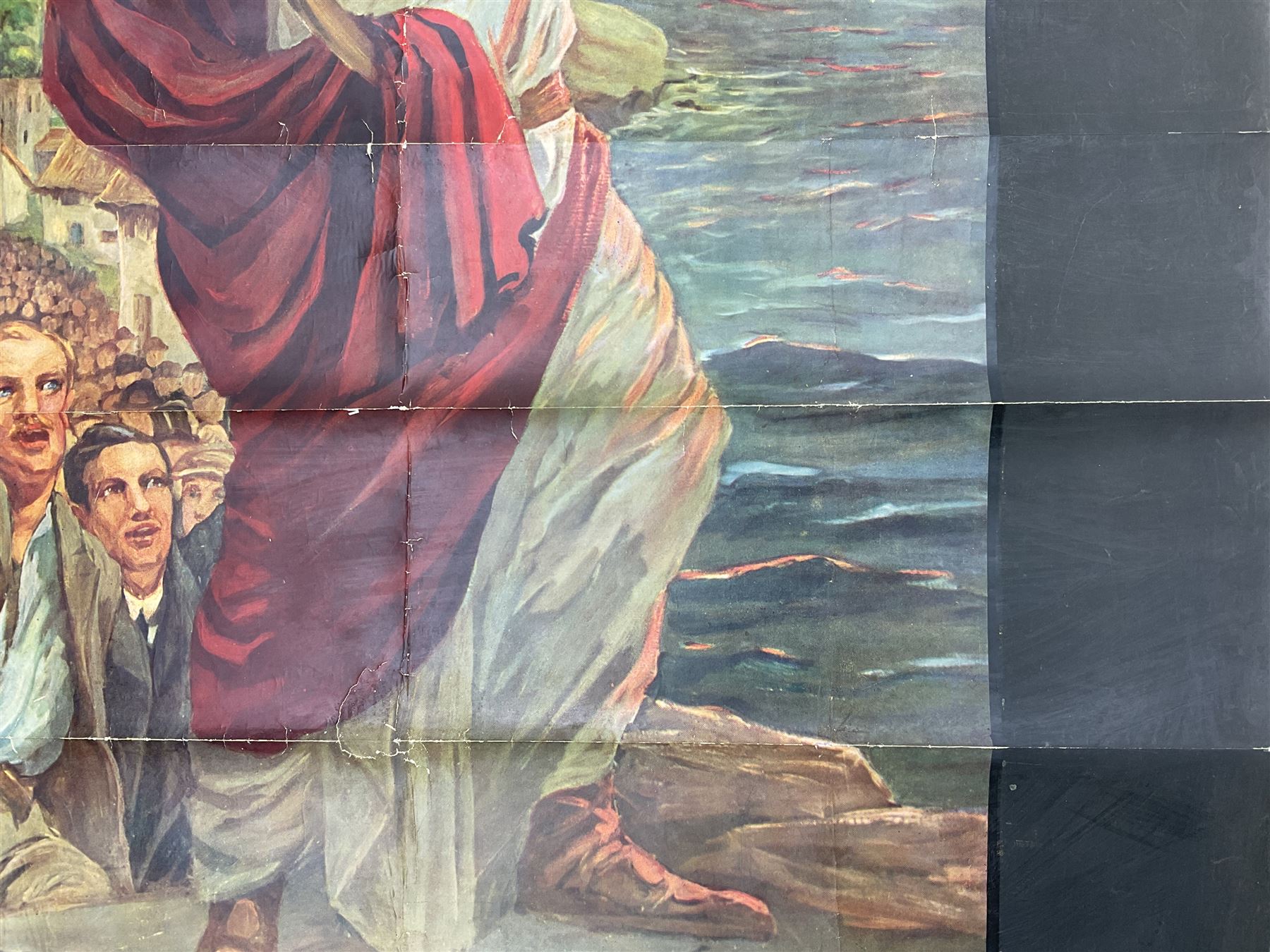 Edith M Kemp-Welch (British 1870-1941): 'Remember Scarborough! Enlist Now', rare original Parliamentary Recruiting Committee poster No. 41, circa 1915, printed by David Allen 149 x 98cm