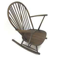  Ercol Grandfather rocking chair, W74cm  