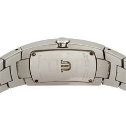 Maurice Lacroix ladies stainless steel diamond set wristwatch, Ref. IN 3012, with additional links