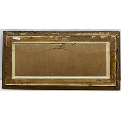 Thomas Sidney (British 19th Century): 'The Needles I.O.W.' and 'The Lion Rock near The Lizard - Cornwall', near pair watercolours signed, titled on mount 25cm x 70cm (2)