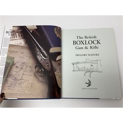 Dallas Donald: Holland & Holland The Royal Gunmaker The Complete History. 2003 Quiller Press; and three other books on guns by Diggory Hadoke - Hammer Guns in Theory and Practice. 2016; Vintage Guns for The Modern Shot. 2007; and The British Boxlock Gun & Rifle. 2012; all with dustjackets (4)