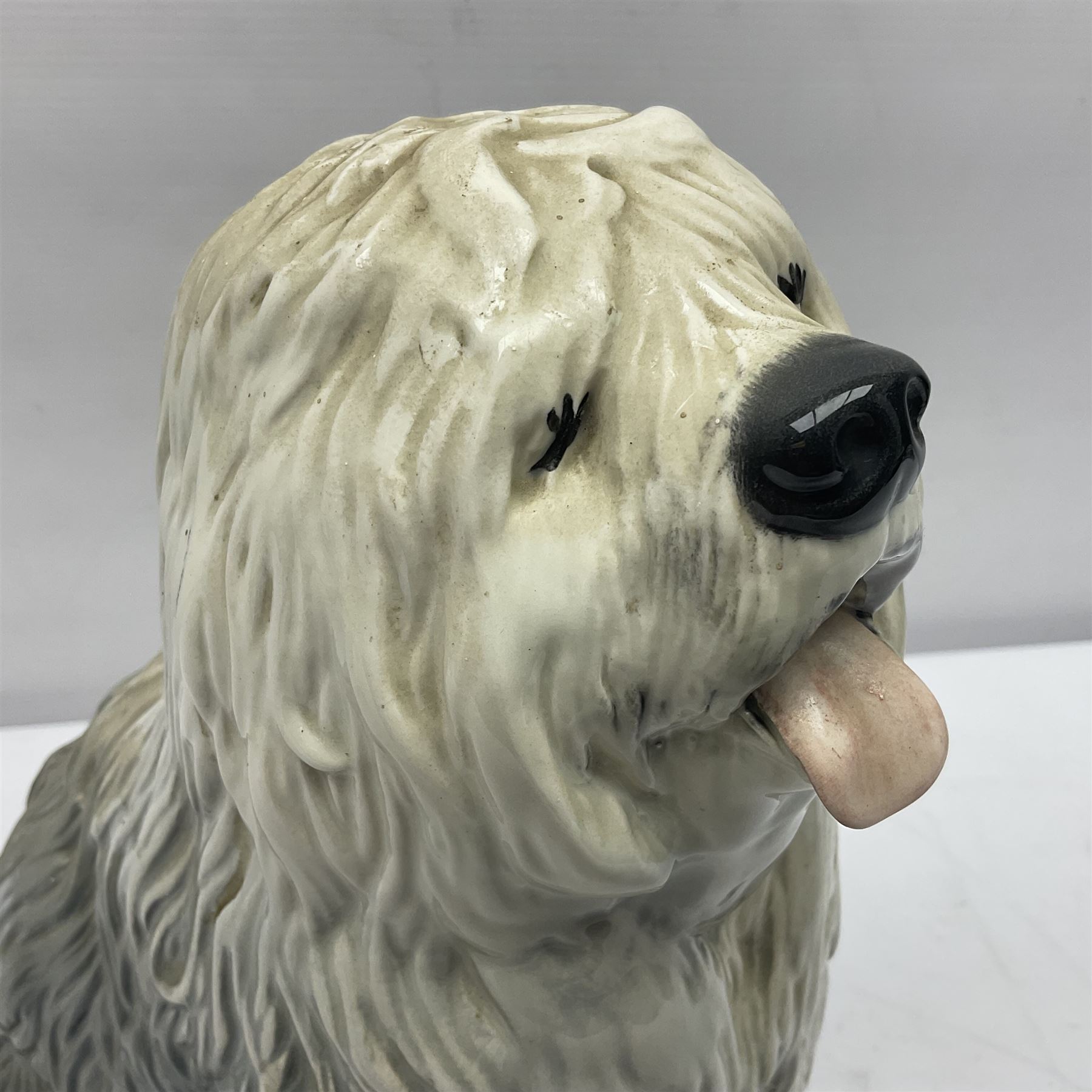Beswick fireside model of an Old English Sheep dog, no. 2232, H30cm