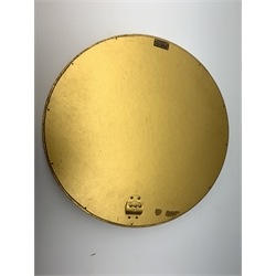 A vintage Atsonea convex mirror, of circular form with gilt frame, D41.5cm. 