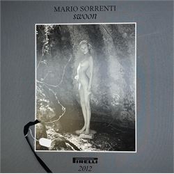 Two Pirelli calendars, 2011 Mythology by Karl Lagerfield and 2012 Swoon by Mario Sorrenti