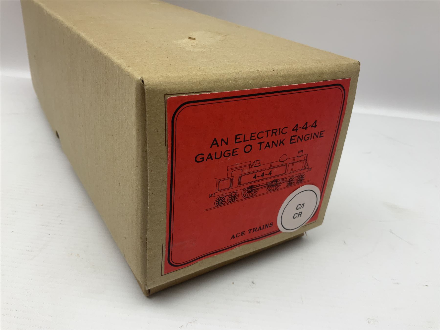 Ace Trains '0' gauge - C1/CR Caledonian Railway 4-4-4 tank locomotive; in plain brown box with Ace Trains labels and packaging