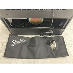 Fender Deluxe Reverb combo amplifier; model 65 Deluxe; type PR-239; 100 watts; made in USA; serial no.AC122232; L61cm; with cover