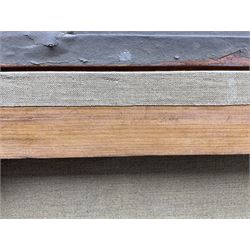 Sarah Louisa Kilpack (British 1839-1909): Collecting Seaweed on the 'Guernsey' Coast, oil on canvas signed, titled verso 50cm x 75cm