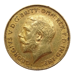  1912 gold half sovereign  