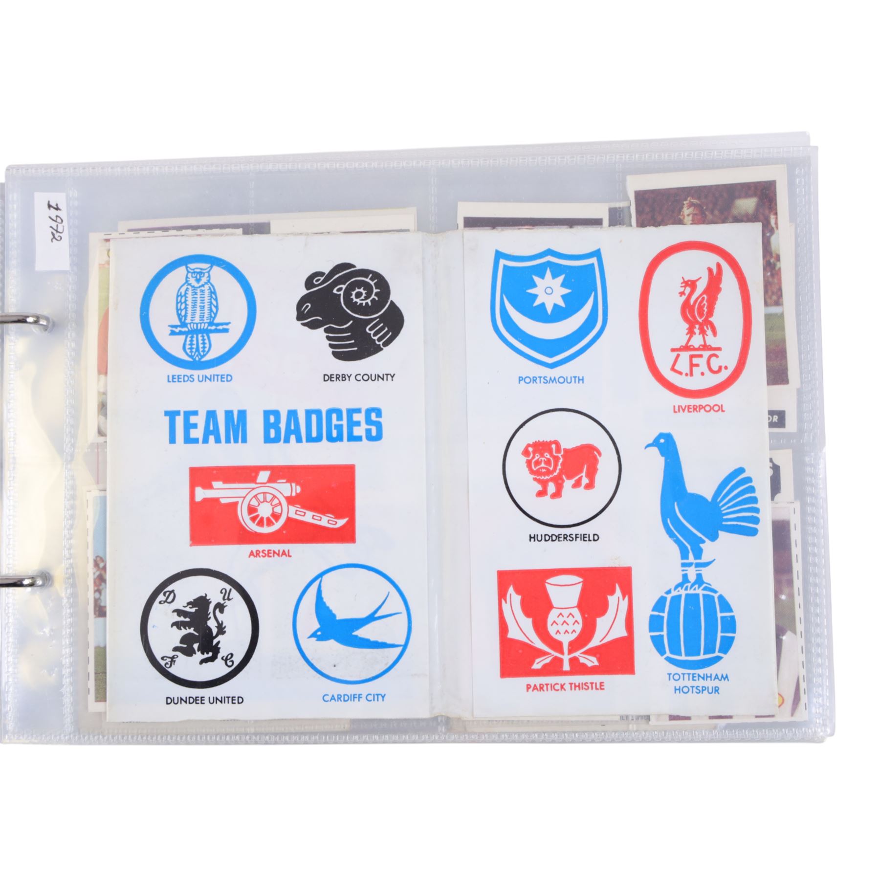 Collection of 1970s and later Football related trading and cigarette cards, including large quantity of 1970s Sun Soccercards, complete set of twenty-four Golden Wonder Football All Stars cards, Fax-Pax Football Greats, complete set of 1988, etc, housed in four albums