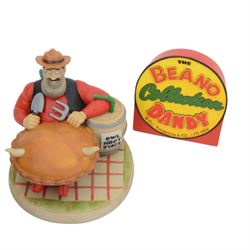 Thirteen Robert Harrop Beano Dandy Collection figures, including Desperate Dan, Little Plum, Oops, Spotty and Gnasher Fan etc, all boxed 