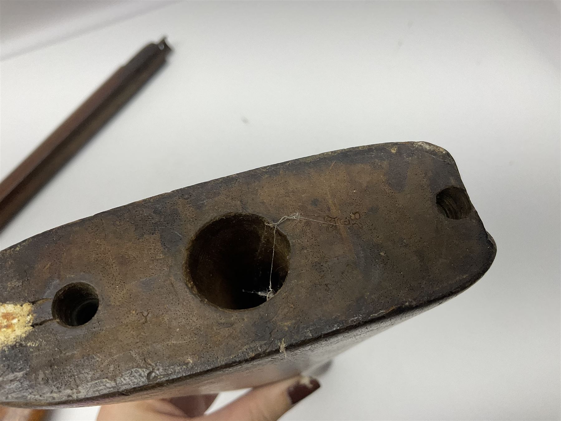 Quantity of spare parts for .577/450 Martini Henry rifle including two stocks, fore-end etc