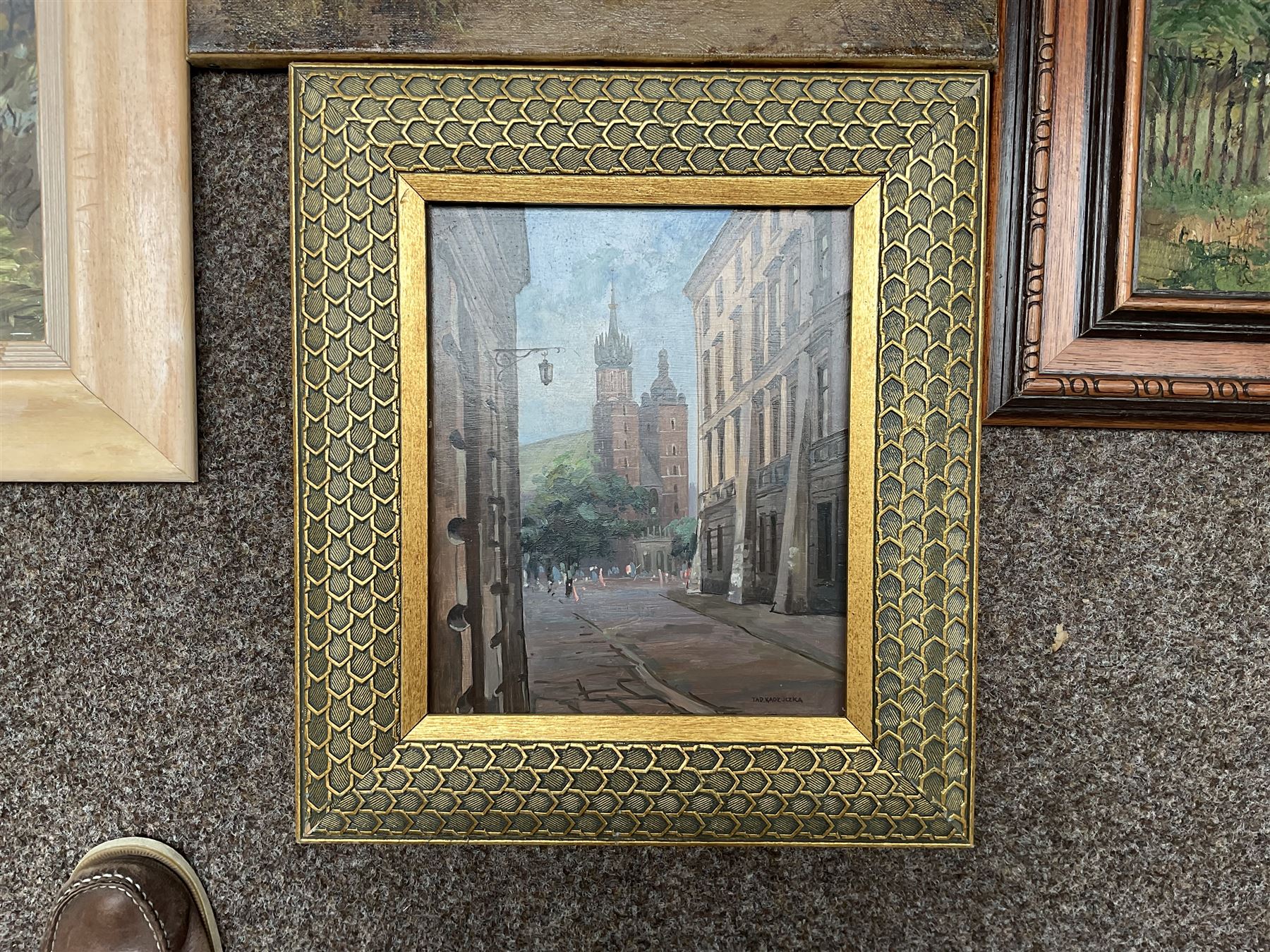 Collection of oil paintings, artists including Albert Ernest Bottomley, Stephen Denison, Hermann Sandoz, H Drummond, Ainsworth, Keith Cresswell, etc (10)