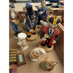 Robert Harrop The Beano Dandy Collection Menacemobile, boxed together with Robert Harrod Big Gnasher and Big Dennis, five Robert Harrod Camberwick Green collection figures, etc