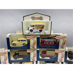 Collection of Days Gone/ Lledo die-cast models including eighteen The Bygone Days of Road Transport, twenty-three Days Gone and twenty-one Hamleys, all boxed (62)