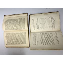 A Glossary of Terms Used in Grecian, Roman, Italian and Gothic Architecture. 1850 Fifth edition. Three volumes. Full calf binding; two 19th century books on Land Surveying by A. Nesbit and Thos. Holliday; Reece Richard: The Medical Guide. 1828; and Guthrie's Atlas for the Use of Schools 1831, with twenty-nine (ex thirty-one) hand coloured maps (7)