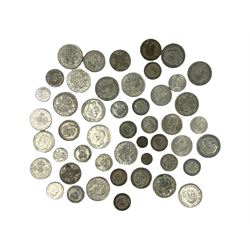 Approximately 440 grams of Great British pre 1947 silver coins
