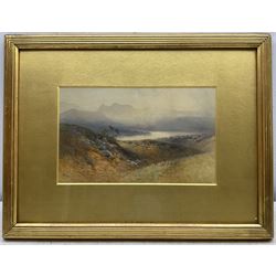 Arthur Tucker (British 1864-1929): Lake District View, watercolour signed 17cm x 28cm