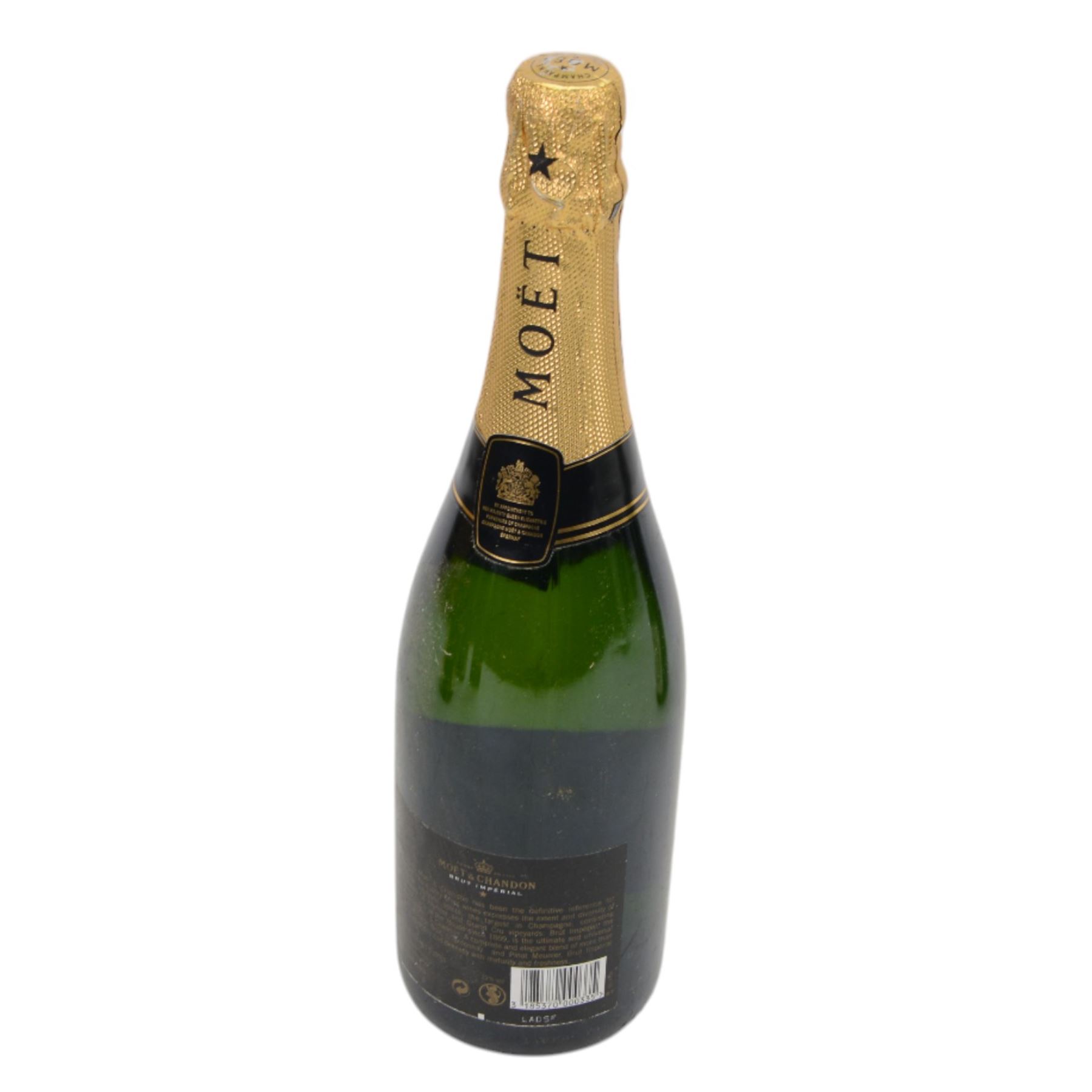 Mixed champagne, including Moet & Chandon, Maison Royale, Paul Langier and La Maison Du Champagne, together with and a bottle of Babycham, various contents and proof