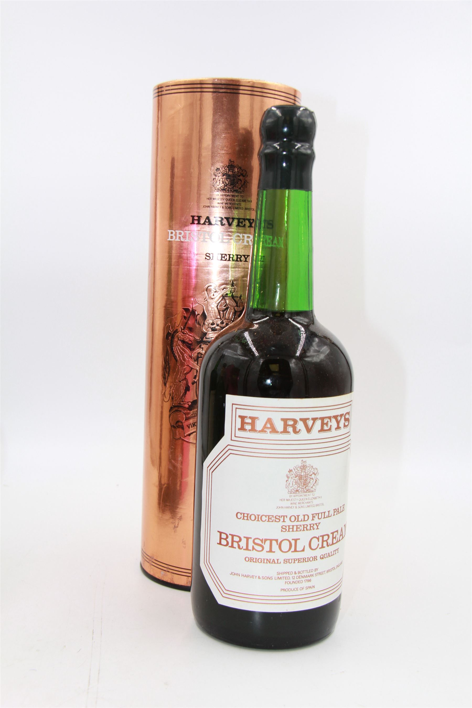 Mixed alcohol, comprising, three bottles of Harveys Bristol Cream Sherry, Harveys Bristol Milk Sherry, Croft very old pale cream sherry and Taylor's Trident port, various contents and proof  (6)