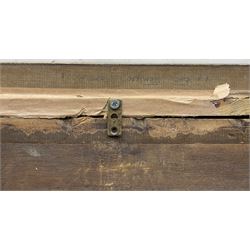 English School (19th century): Cornish Rocky Beach scene, oil on board unsigned 20cm x 29cm 