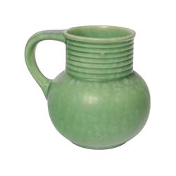 Bretby twin handled vase, together with Sylvac pixie bowl and two jugs