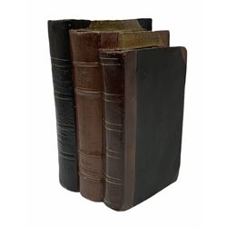 Resin Book display, depicting three descending books, H20cm

