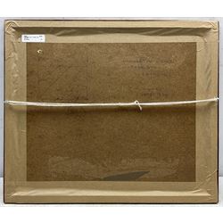 John William Howey (Staithes Group 1873-1938): 'Hambleton Hills - Thirlby', watercolour signed and dated 1923, titled in a later hand verso 26.5cm x 36cm