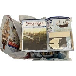 Unmade Del Prado 'Build the Victory' construction kit, complete as issued with one hundred periodicals, all sealed with the exception of issue one.