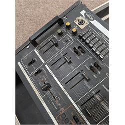 Electrovision mixer and a Pro 150 turntable, in large hardcase