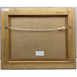 Jack Rigg (British 1927-): A Yorkshire Dales Village, possibly Appletreewick, oil on canvas board signed 34cm x 44.5cm 
Provenance: with Whitby Galleries, label verso