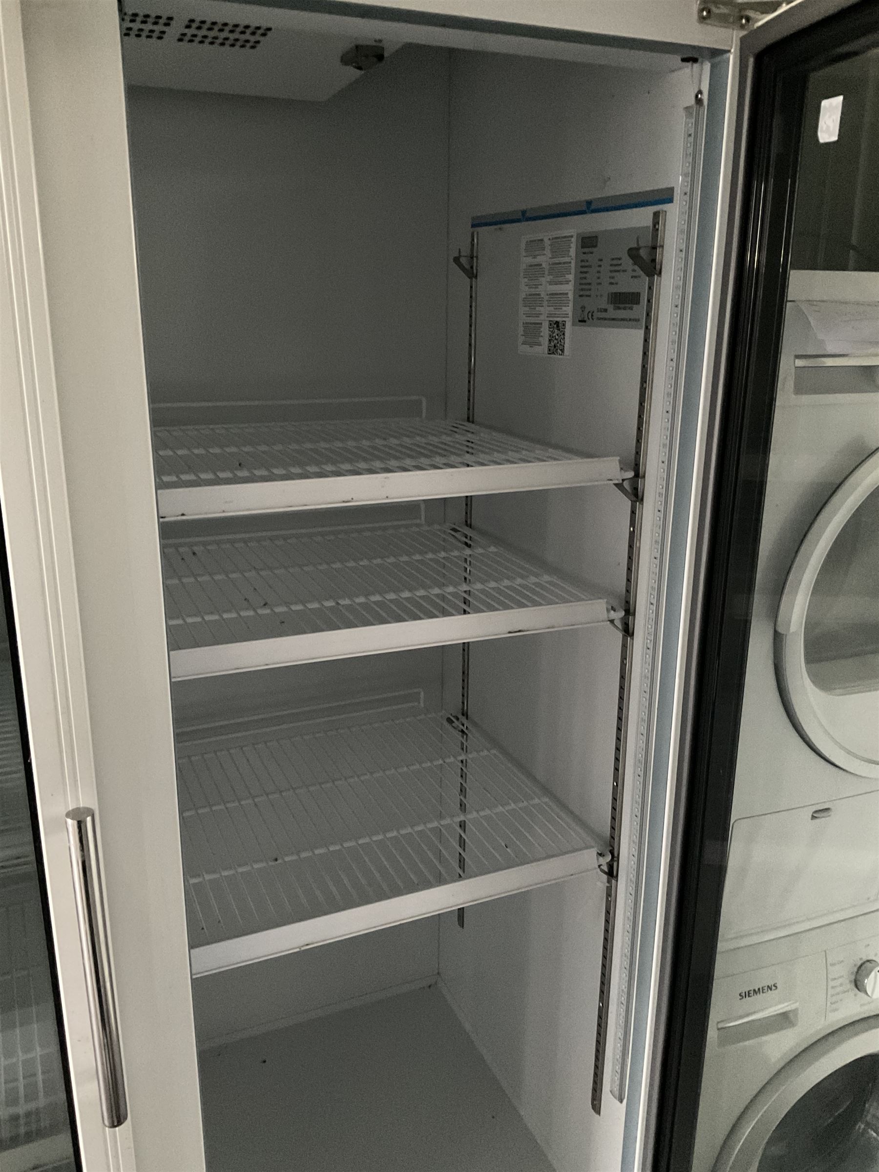 Polar Refrigeration CD984 double upright display refrigerator - THIS LOT IS TO BE COLLECTED BY APPOINTMENT FROM DUGGLEBY STORAGE, GREAT HILL, EASTFIELD, SCARBOROUGH, YO11 3TX