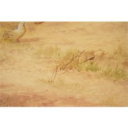 Horace Hammond (AKA James Barclay) (British 1842-1926): Pastoral Views, set of three watercolours signed, in matching gilt frames 43cm x 28.5cm (3)