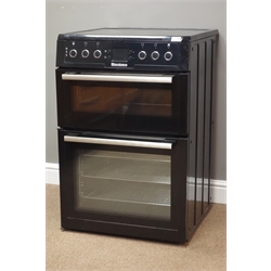  Blomberg HKN9310Z electric cooker with grill, fan oven and four 'Rapidlite' hobs, W60cm  